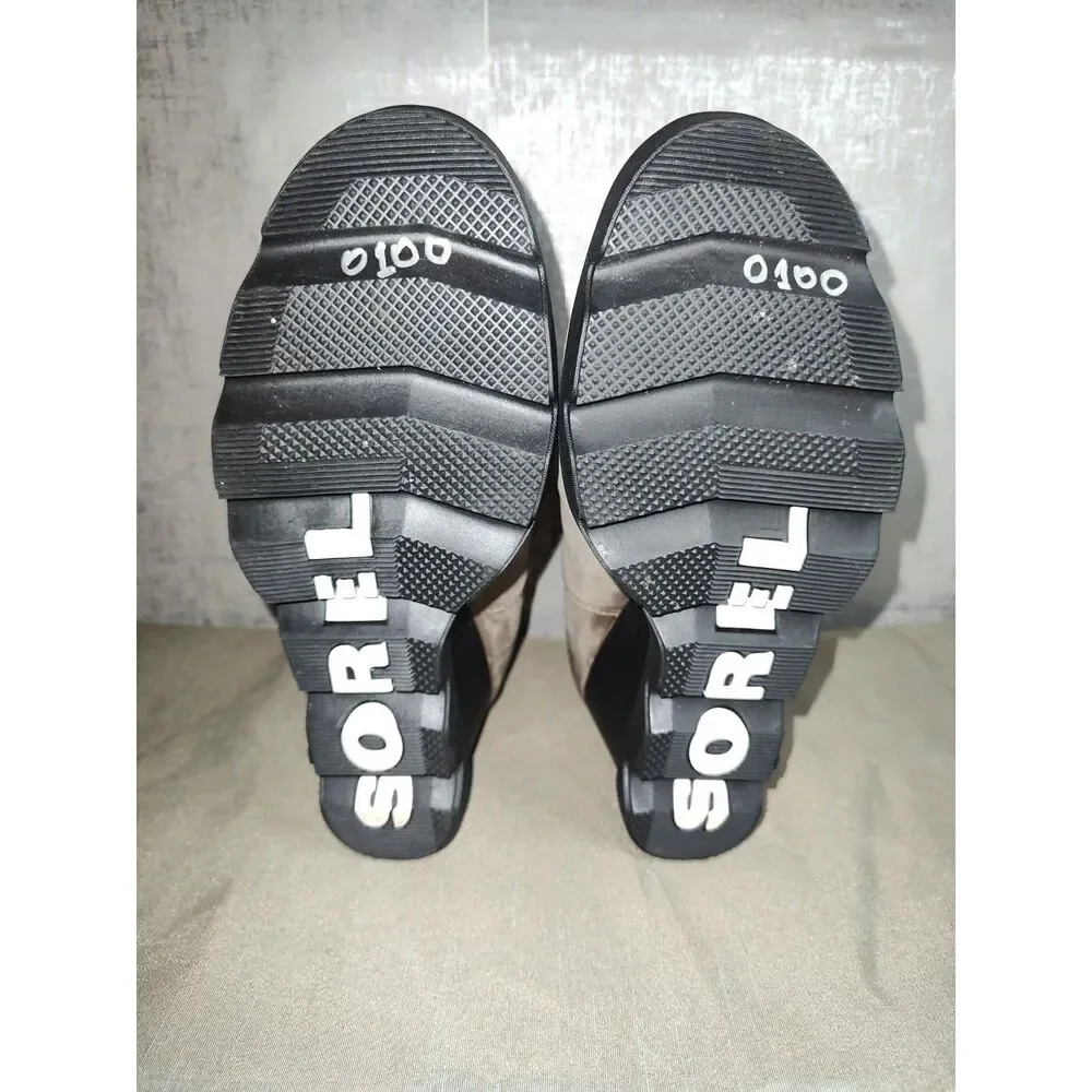 Sorel Joan Uptown Zip Ankle Boots Sz 9